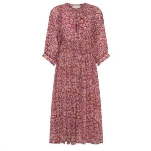 Daughters of India Women Kyra Midi Dress Sumac XL